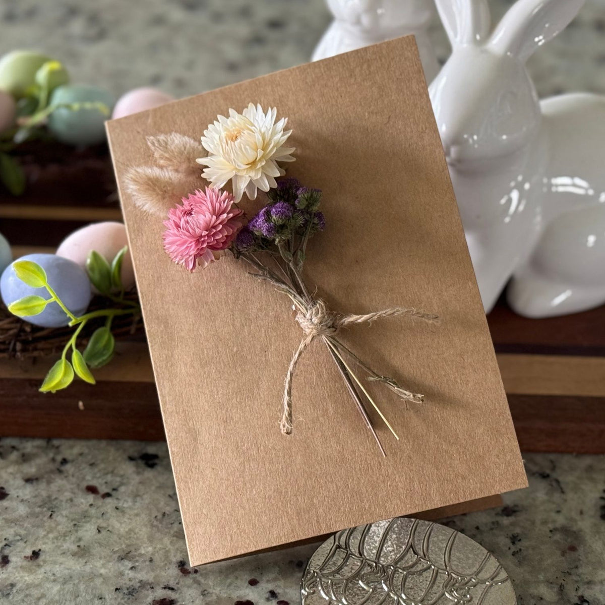 Dried Flower Card (Blank Inside)