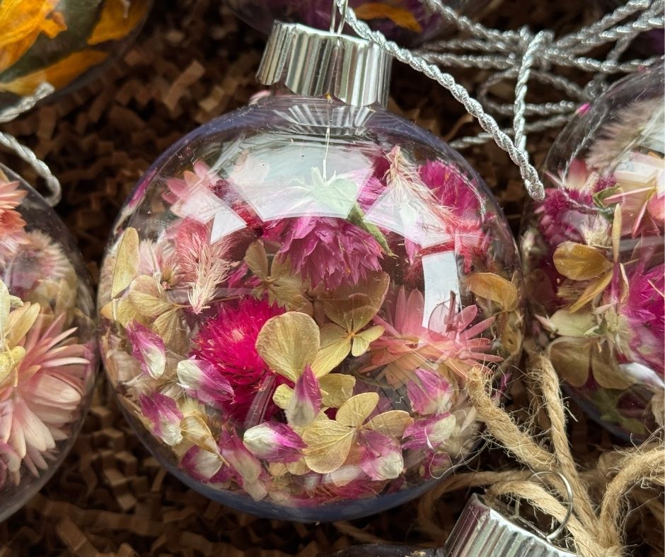 Everlasting Dried Flower Ornaments